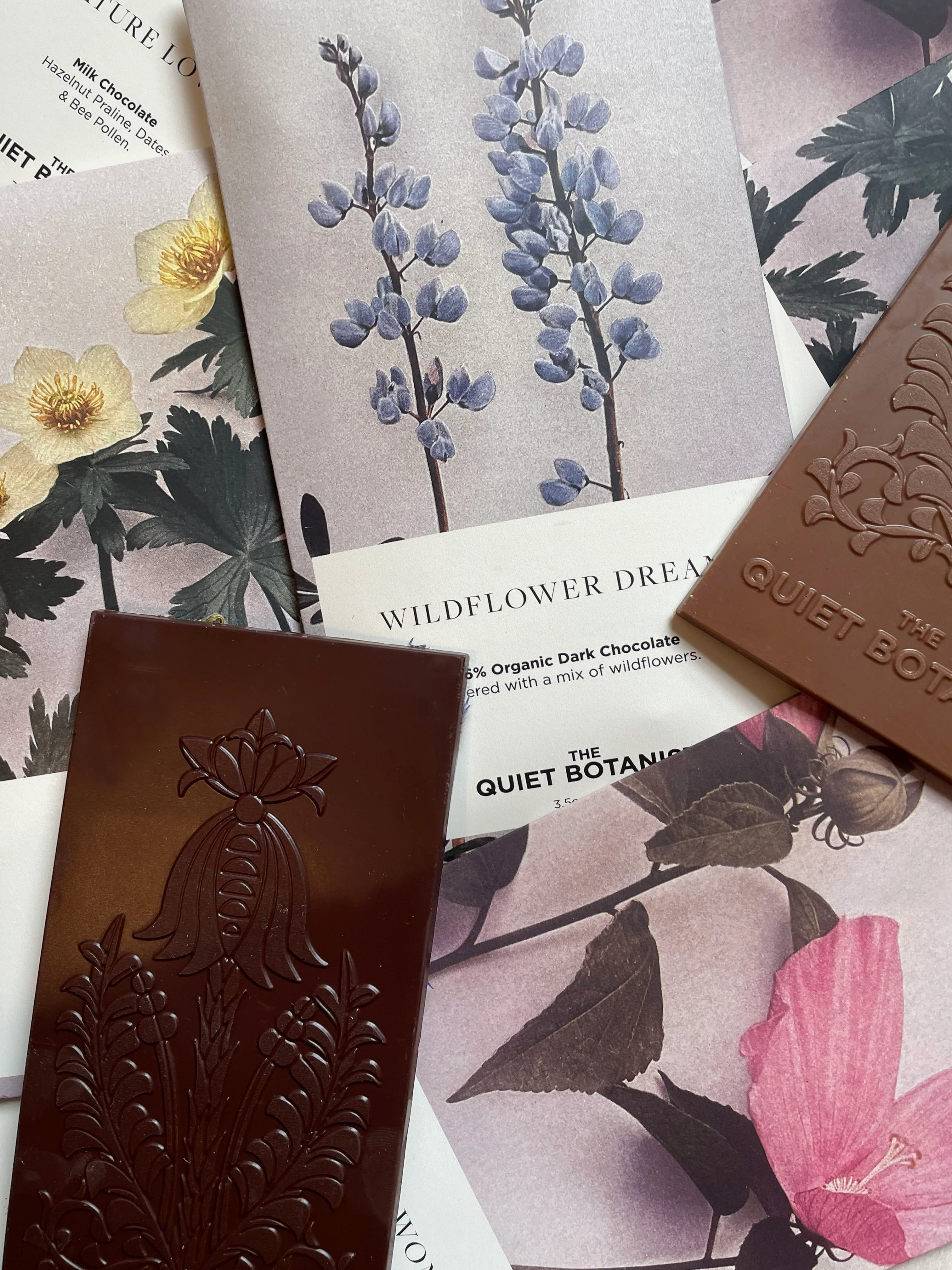 MORNING GLORY BAR - 70% Dark Choc, Coffee, Dates, Lions Mane, Black Lava Salt, Calendula - Image 4