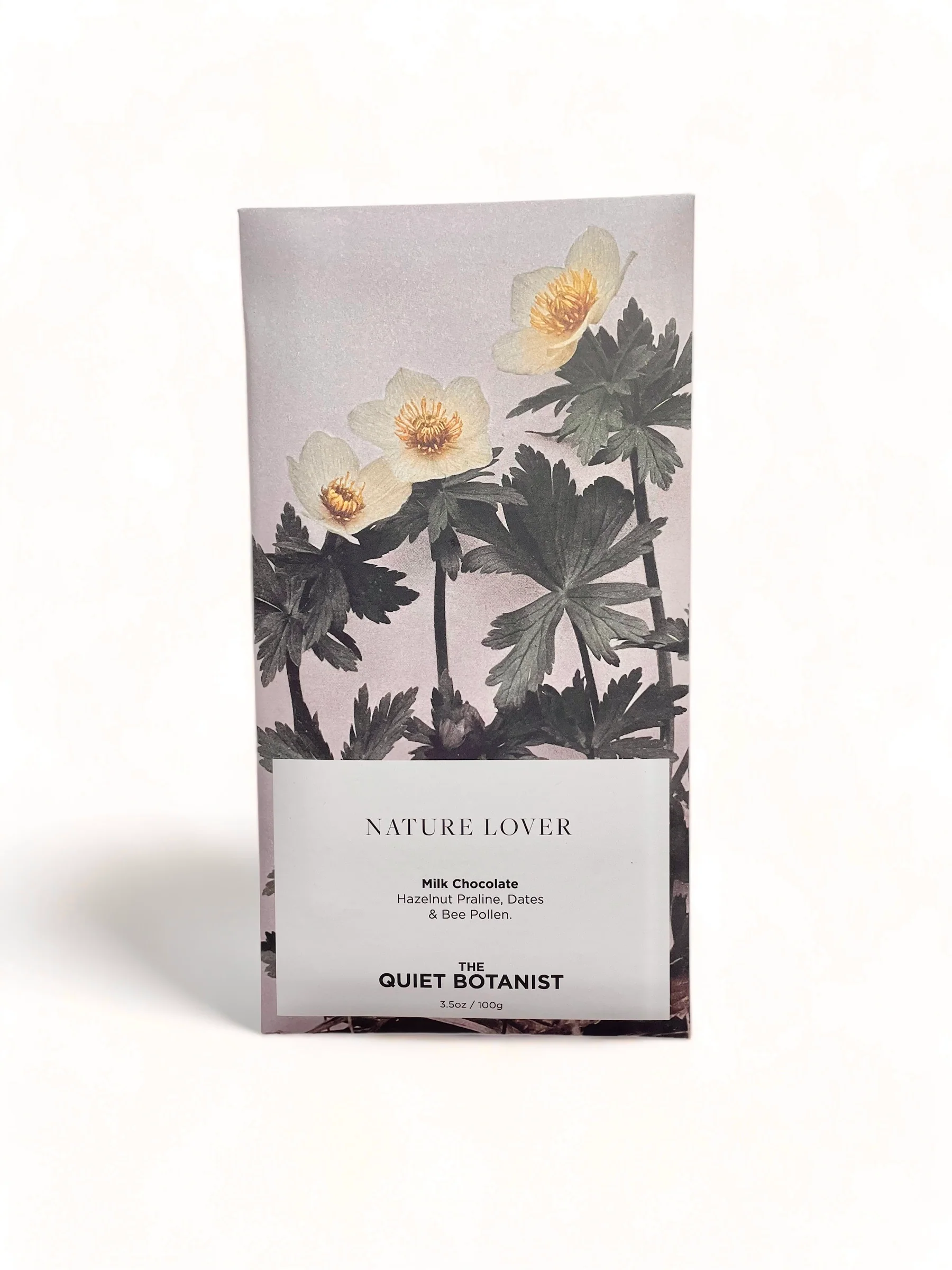 NATURE LOVER BAR - Milk Chocolate with Dates & Bee Pollen - Image 5